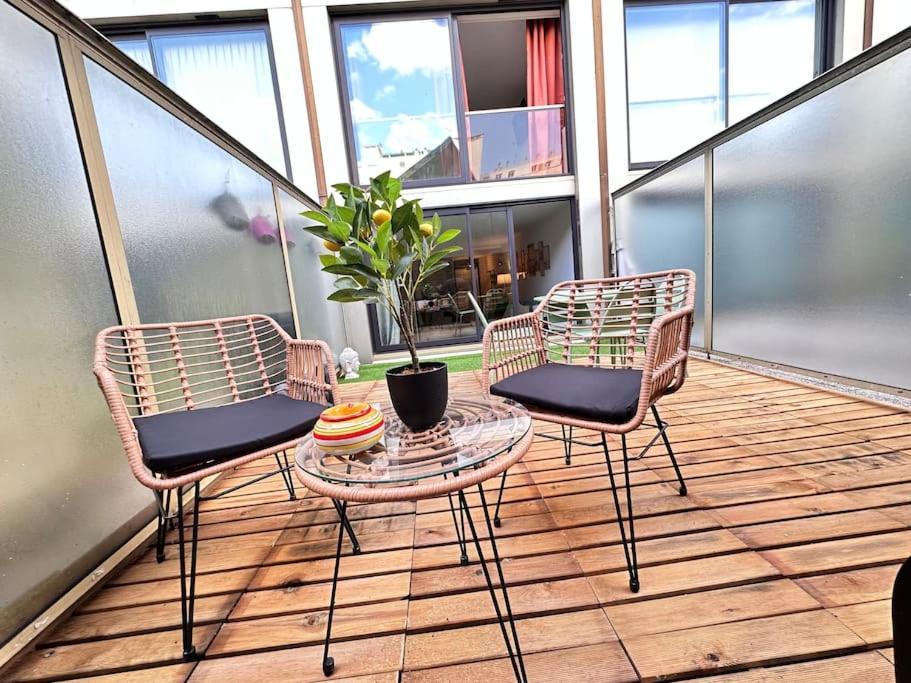 Drouet D'Erlon Duplex Spacieux, Terrasse Au Centre Reims Extérieur photo