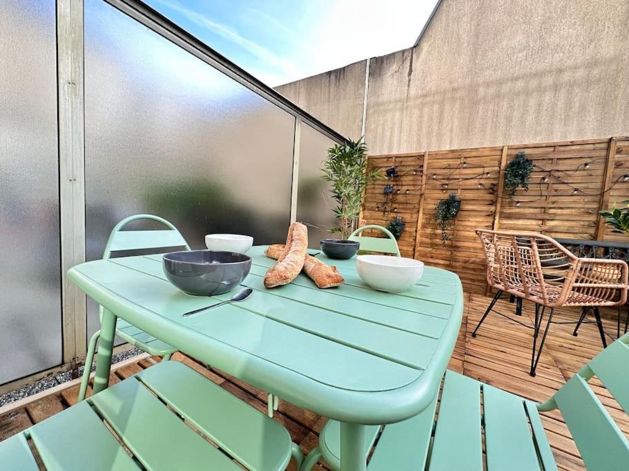 Drouet D'Erlon Duplex Spacieux, Terrasse Au Centre Reims Extérieur photo